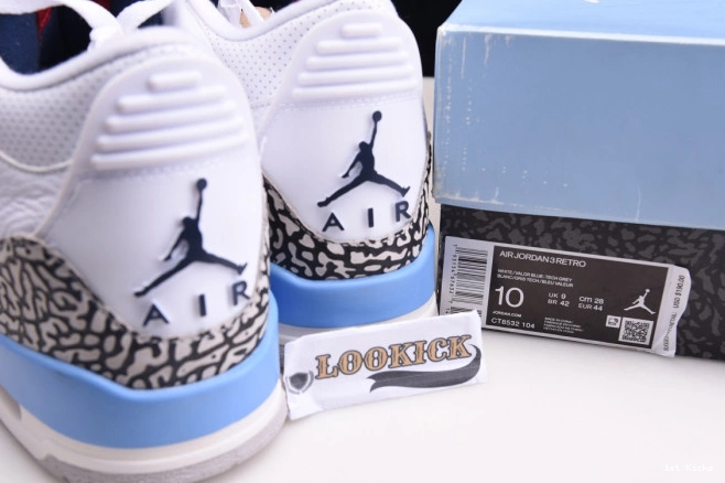 Jordan Air 3 UNC CT8532-104 0707